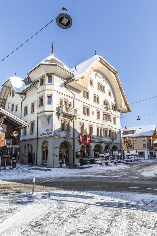 Hotel Landhaus Saanen Exterior foto